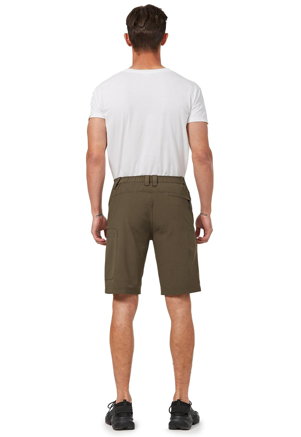 Hiauspor men's hiking cargo shorts brown 42 UPF50 sun protection section