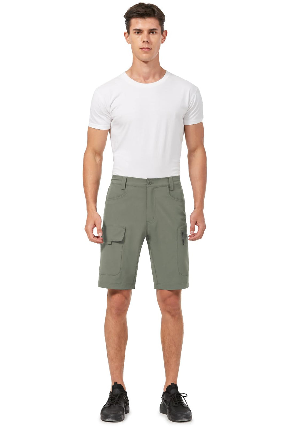 Hiauspor men's hiking cargo shorts packable and lightweight for travel