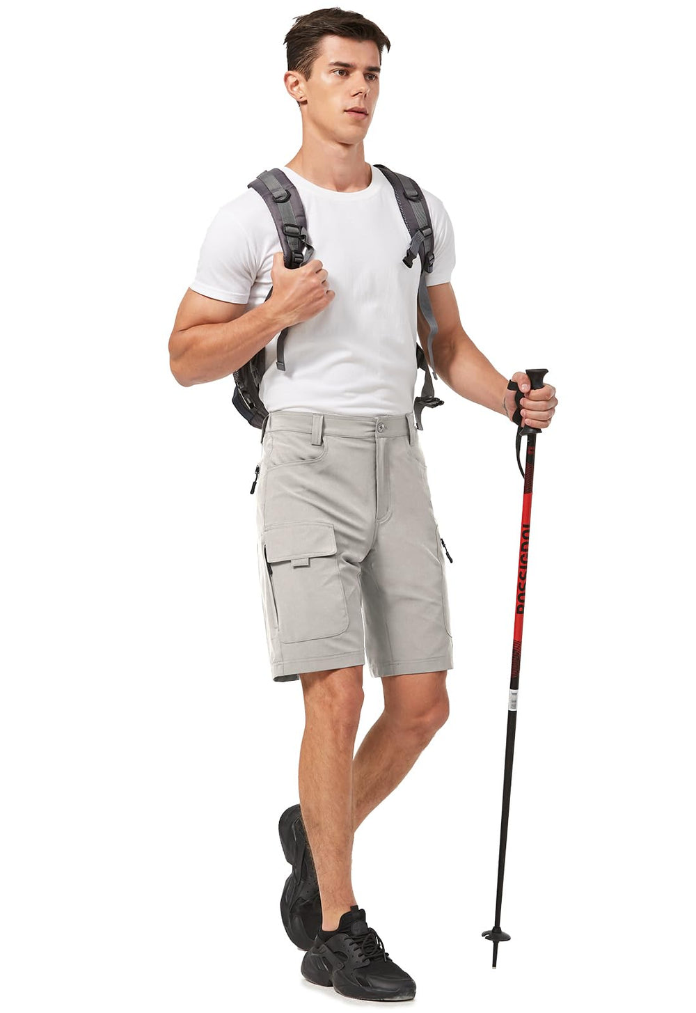 Hiauspor shorts UPF 50+ protection for sun exposure on exposed legs.