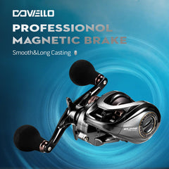 Side view showing compact low-profile design and handle