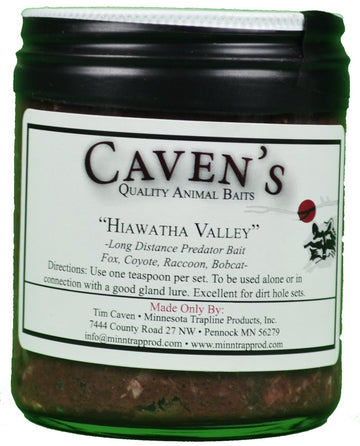 Hiawatha Valley Predator Bait 9 oz label