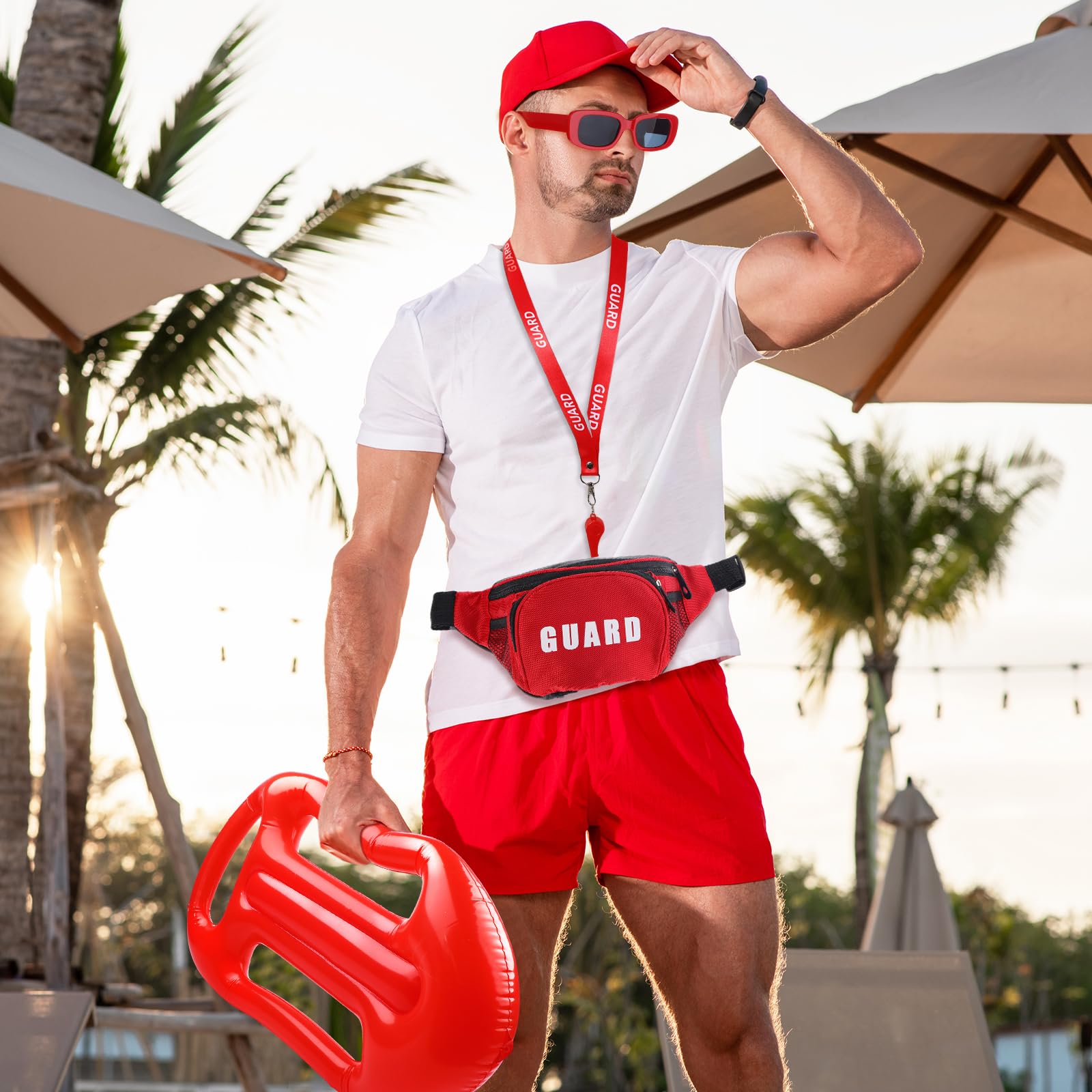 Hiboom first aid pouch with zipper for safe item storage.