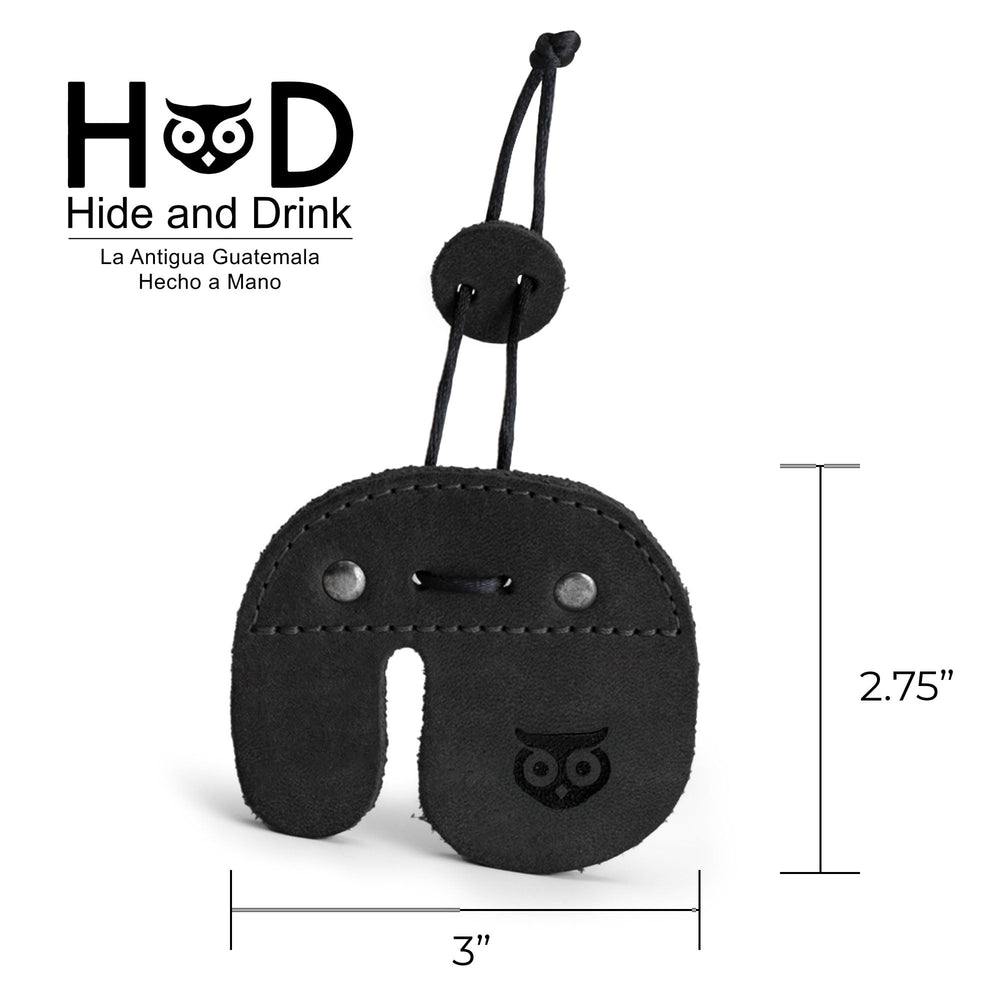 Hide & Drink archery finger tab crafted in Guatemala emphasizes handmade durability