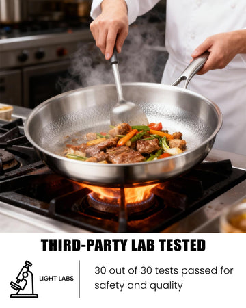 hideno titanium pan includes lid and shovel for camping meals