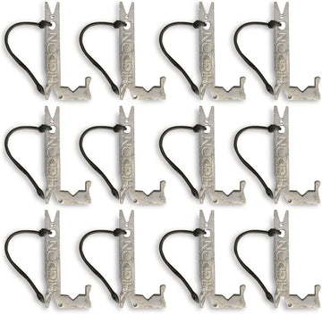 Higdon Outdoors J-Weight rubber strap decoy attachment for secure rigs in any weather.