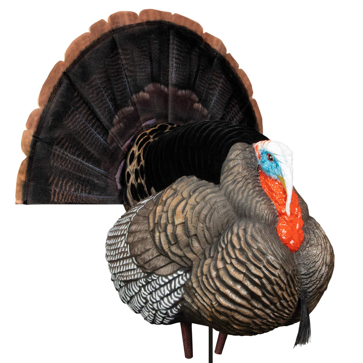 Higdon Apex full strut tom decoy for realistic turkey engagement