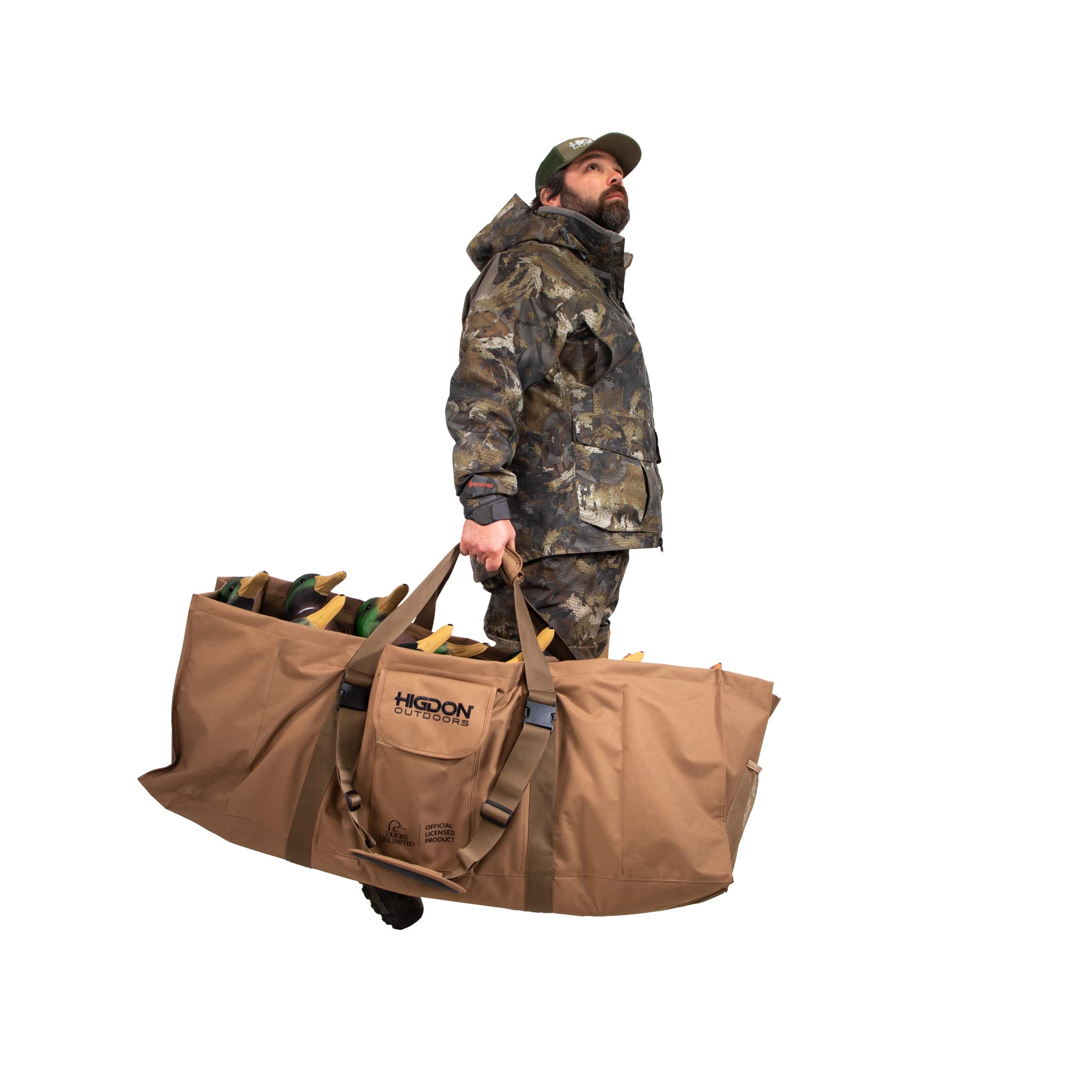 Higdon Outdoors adjustable shoulder strap enabling comfortable carry
