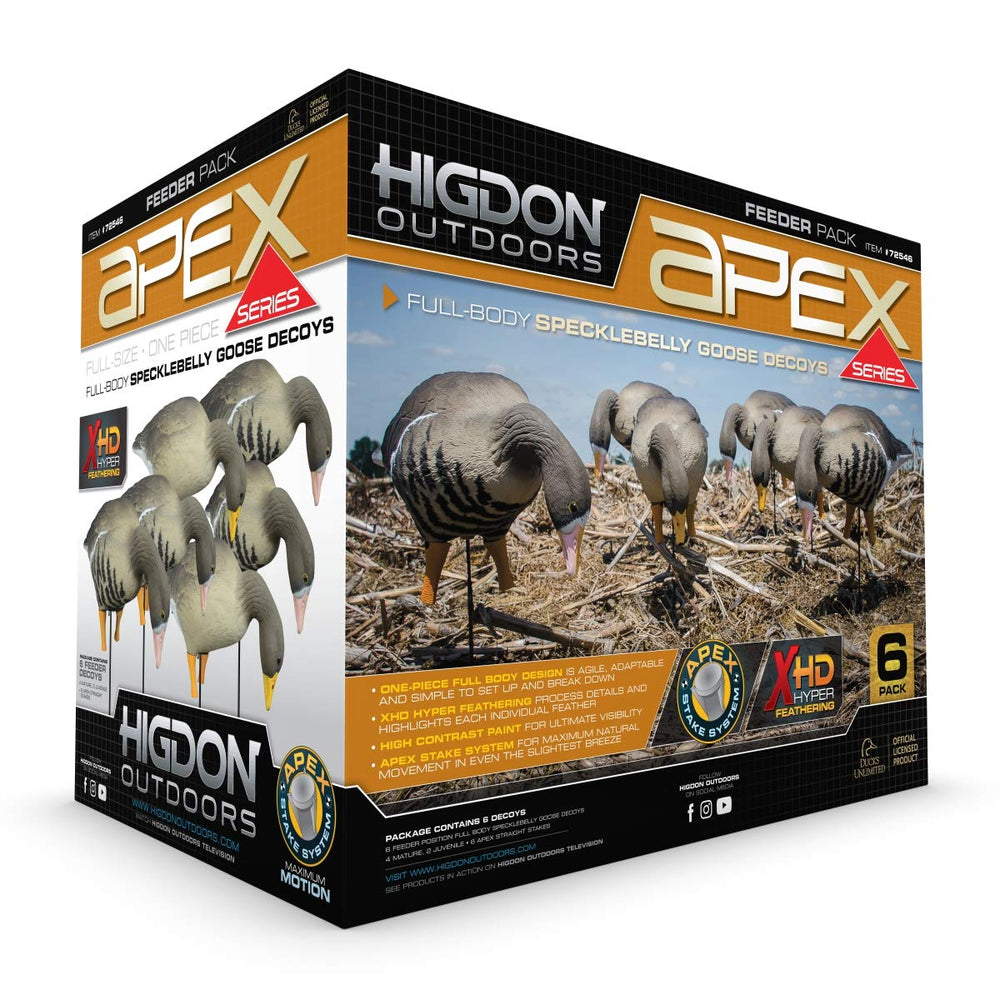 Higdon Outdoors Apex high-contrast paint enhances visibility across fields and wetlands