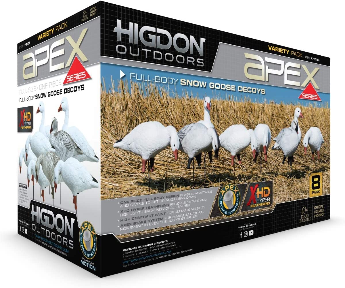 Higdon Outdoors APEX lightweight durable construction for easy transport.