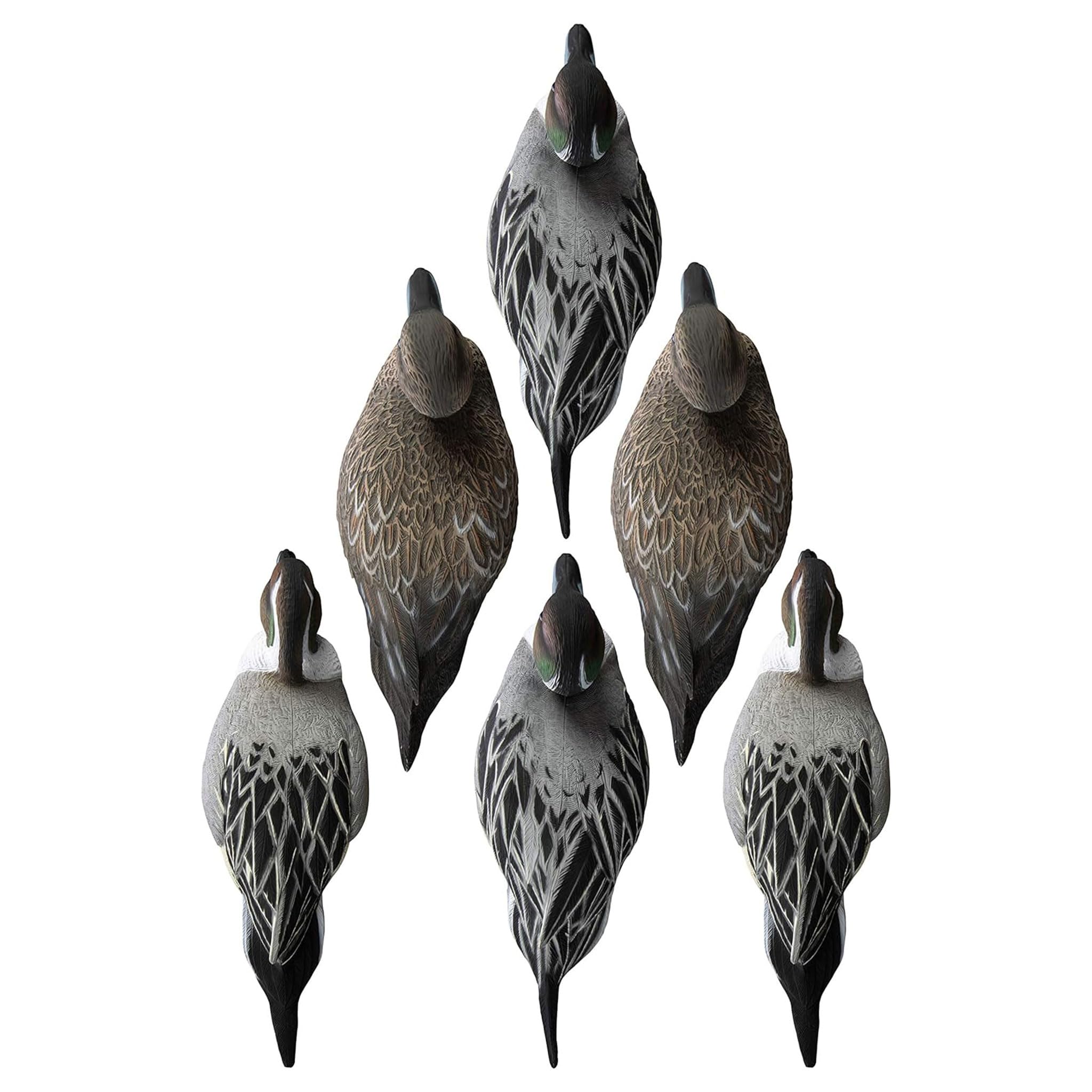 Higdon Outdoors Battleship Pintail hen foam-filled decoy with swivel head for varied spread.