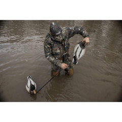 Higdon Outdoors Battleship Swimmer Pro battery housing IPX7 withstands wet waterfowl hunts.