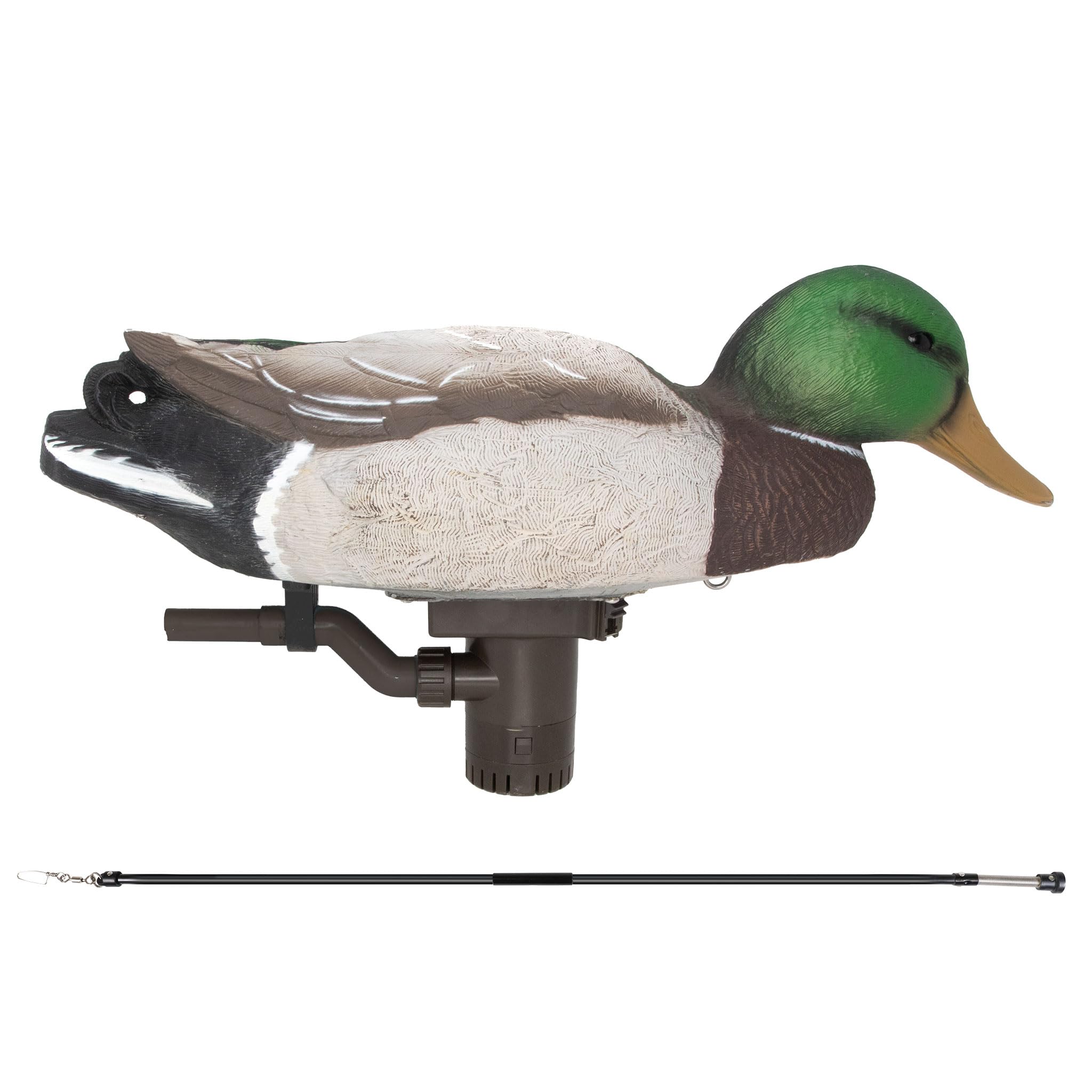 Higdon Outdoors Battleship Swimmer Pro pump housing enhances durability for field use.