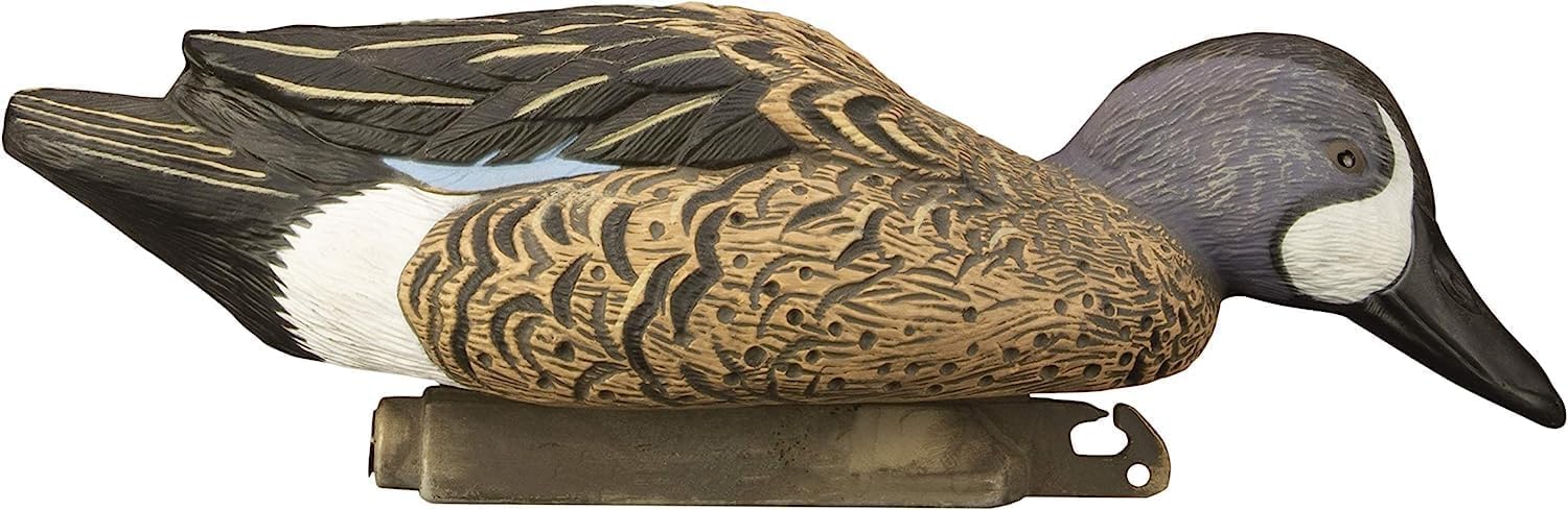 Higdon Outdoors Blue Wing Teal Decoy showing multiple head postures for varied spreads.