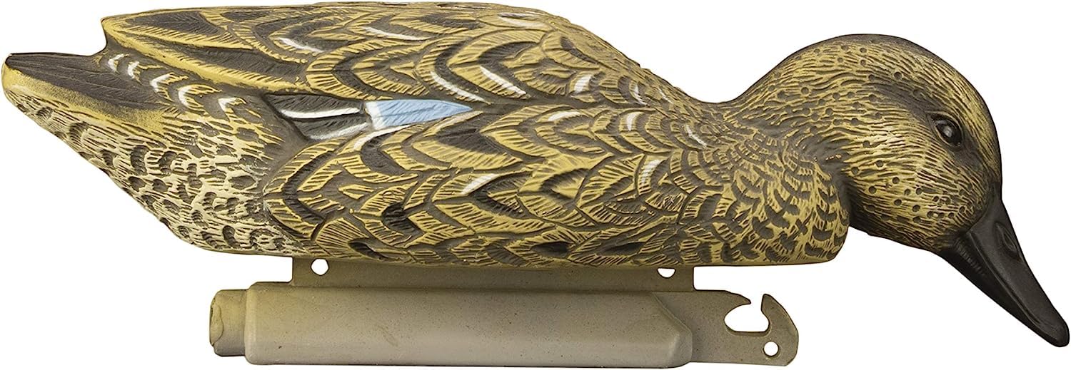 Higdon Outdoors teal decoys in multiple poses create a natural spread.