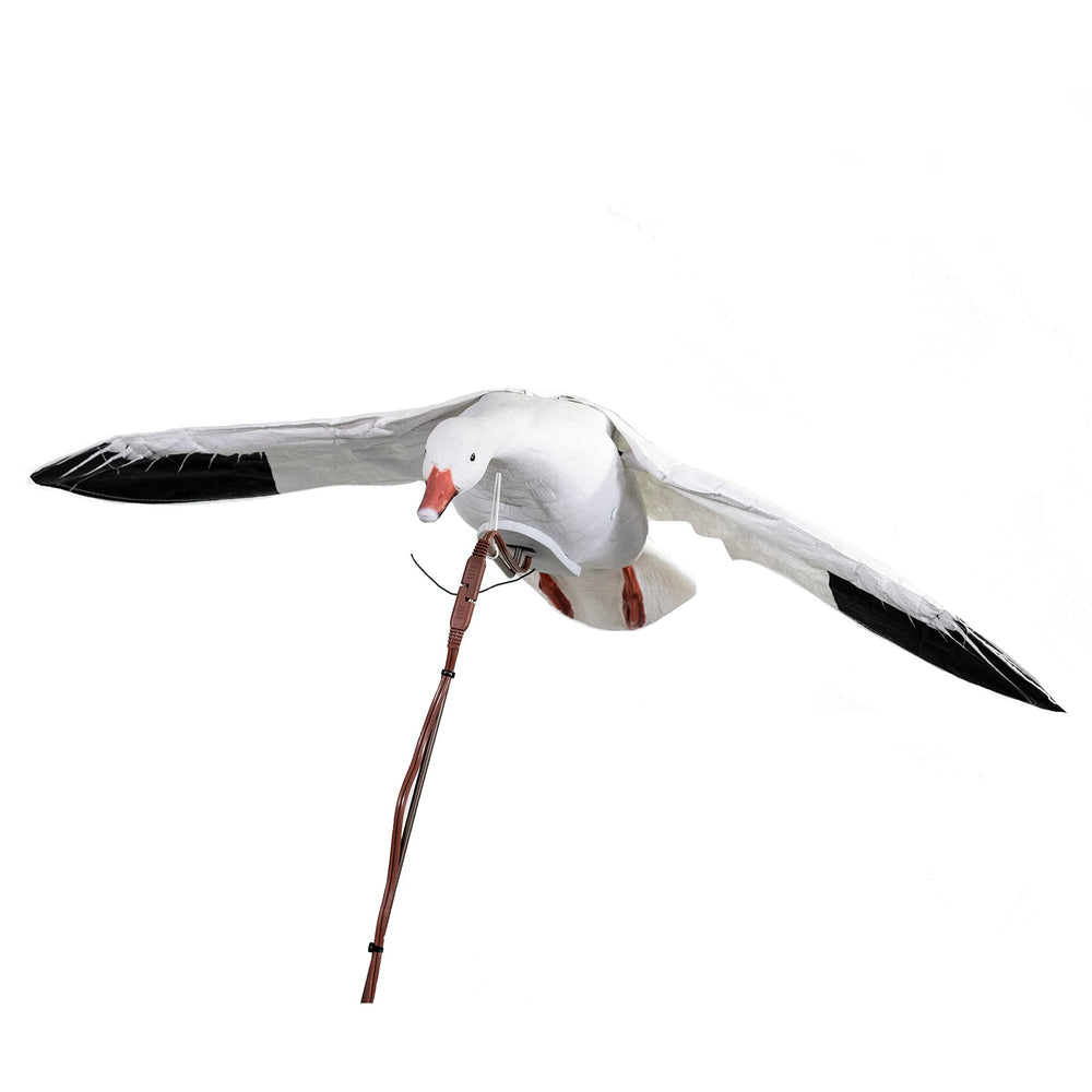 Higdon Outdoors Clone snow goose with flapping motion for lifelike realism.