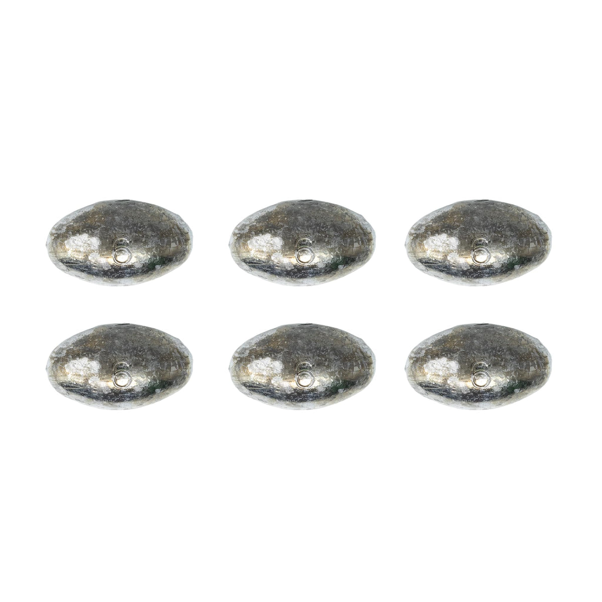 Higdon Outdoors Egg Weight 6oz secures floating decoys for stable layouts.