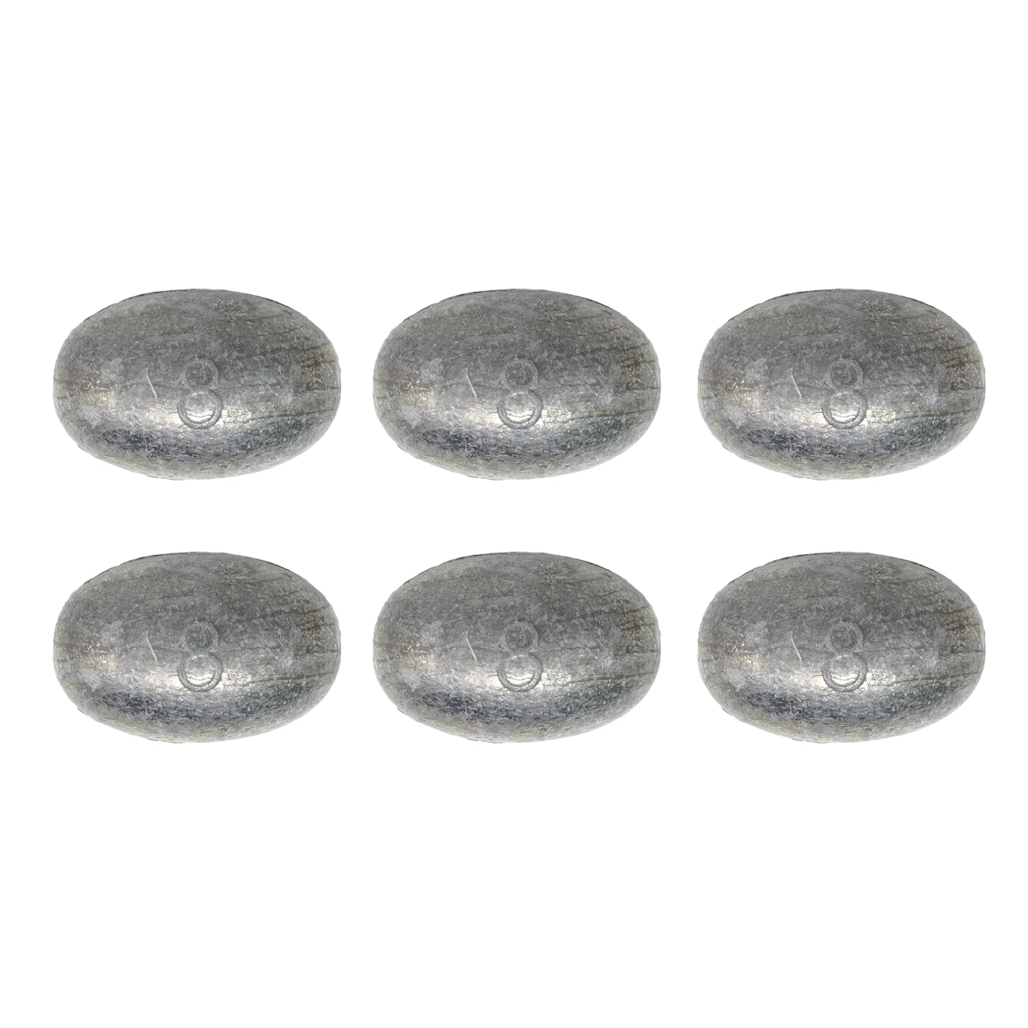 Higdon Outdoors Egg Weight 6-pack for secure decoy rigs and quick, tangle-free setup.