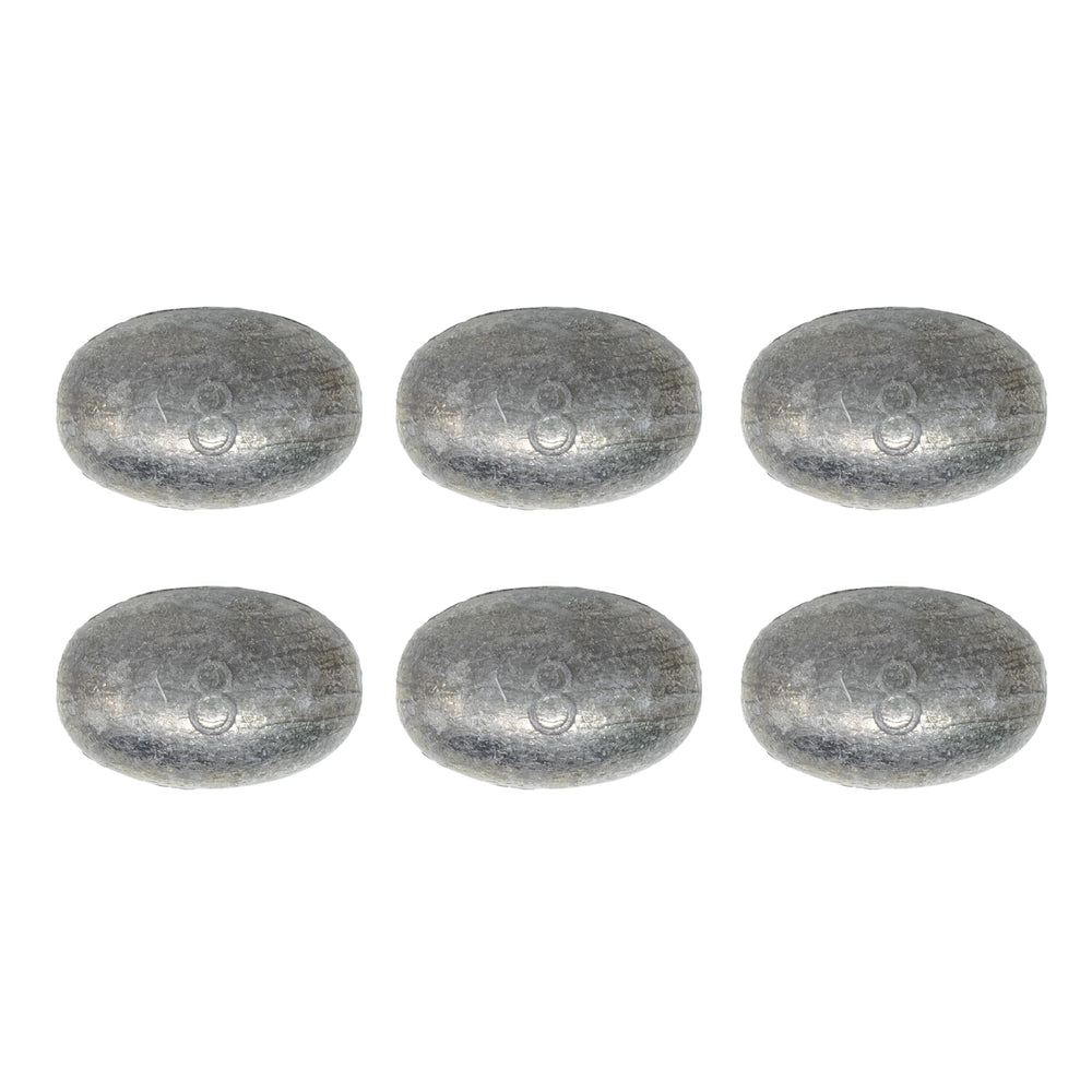 Higdon Outdoors Egg Weight 6-pack for secure decoy rigs and quick, tangle-free setup.
