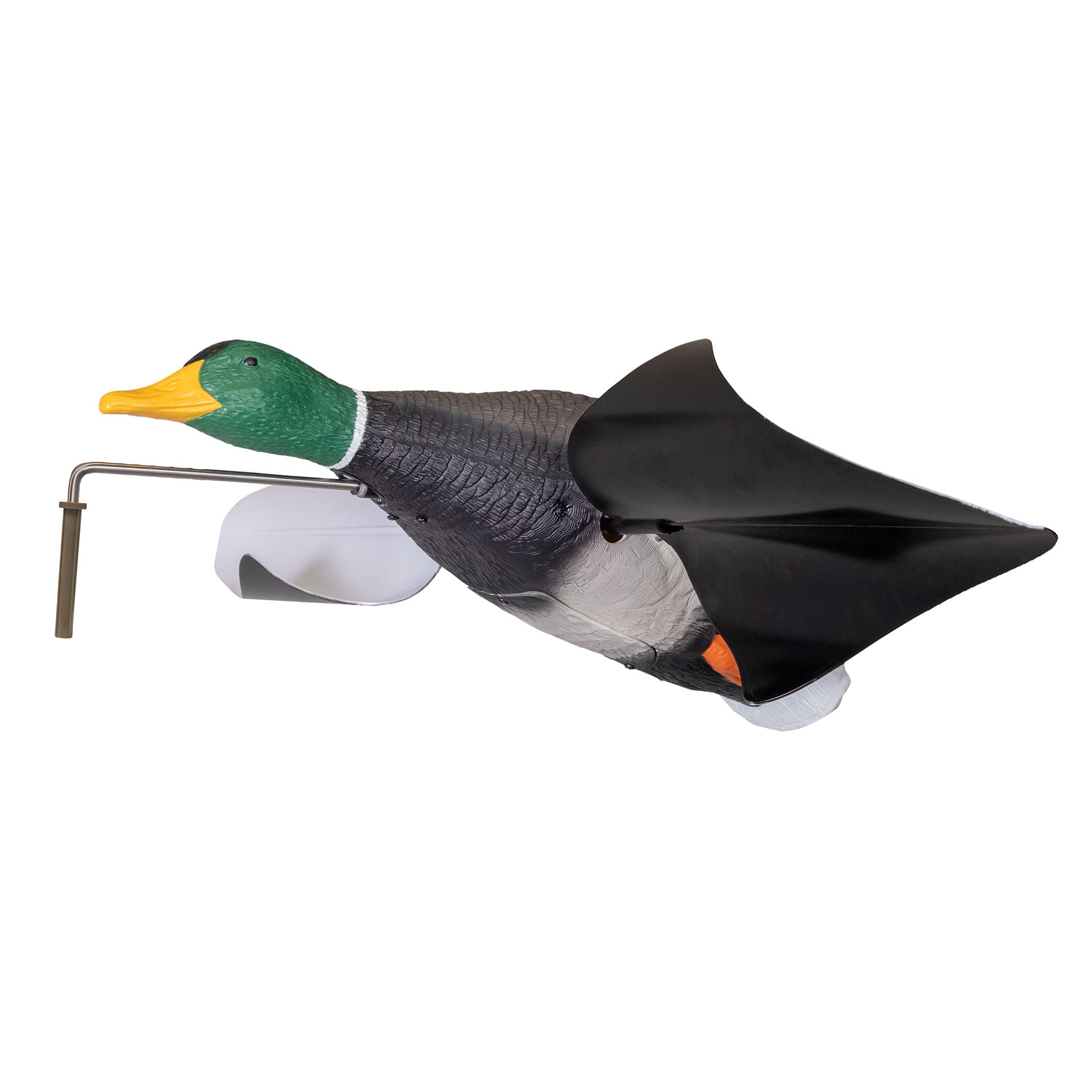 Higdon Outdoors Flasher Flyer Breeze demonstrates realistic landing motion with spinning wings.