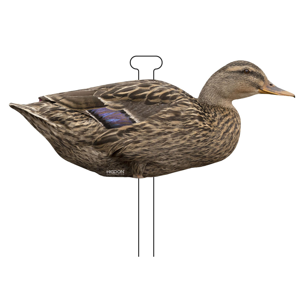 Higdon Outdoors Flats 145-degree motion silhouettes create dynamic setup.