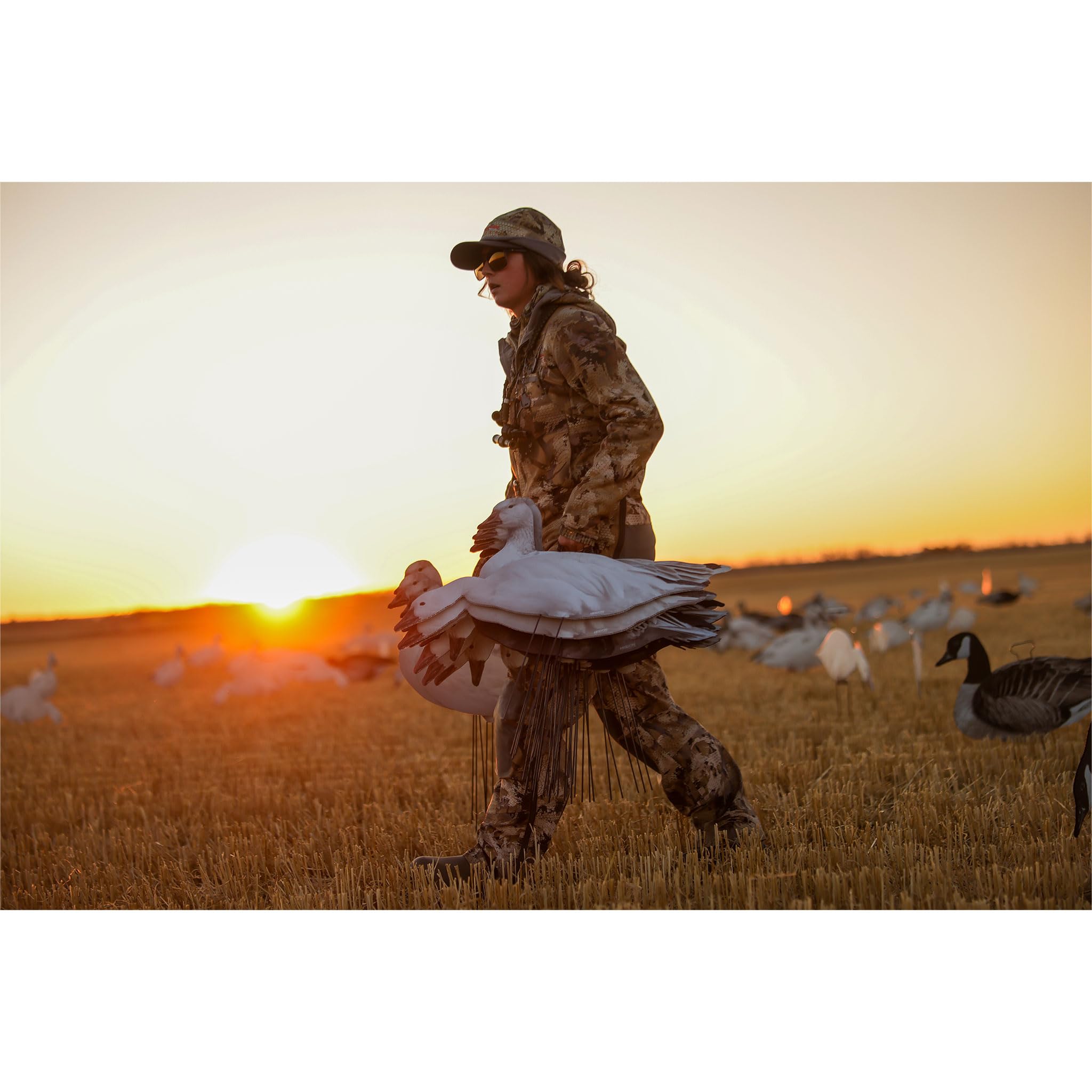 Higdon Outdoors Flats compact design simplifies storage after hunting