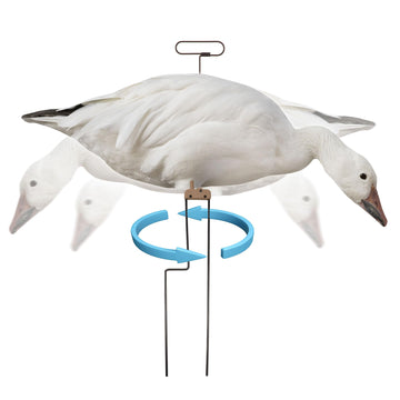 Higdon Outdoors Flats feeder decoys add natural silhouettes to attract geese