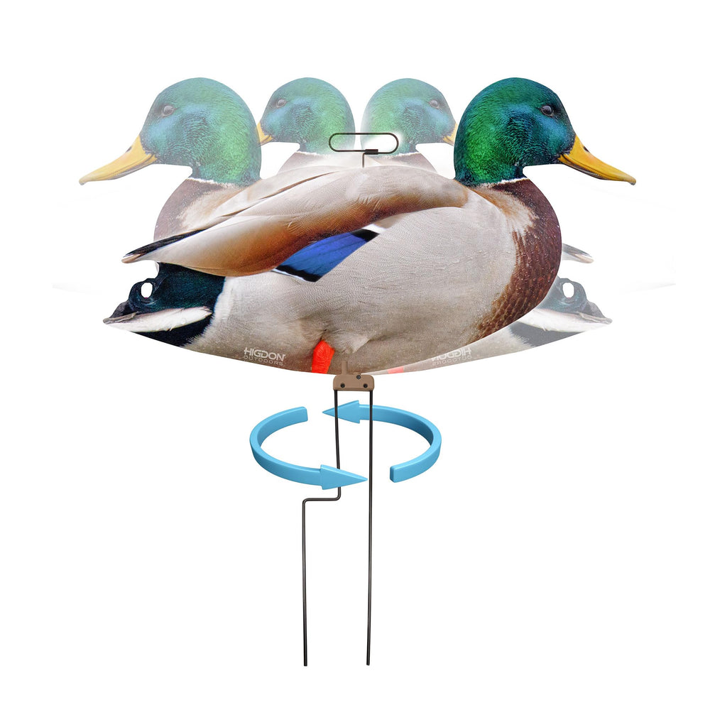 Higdon Outdoors Flats hen walker decoy adds natural flock silhouettes for balanced spread.