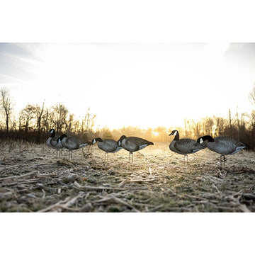 Higdon Outdoors Flats motion stake system supports 145° rotation for dynamic posing