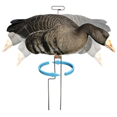 Higdon Outdoors Flats rotation 145 degrees simulates natural movement.