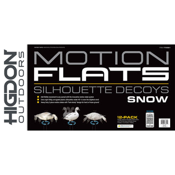 Higdon Outdoors Flats rotation silhouettes mimic life-like movement