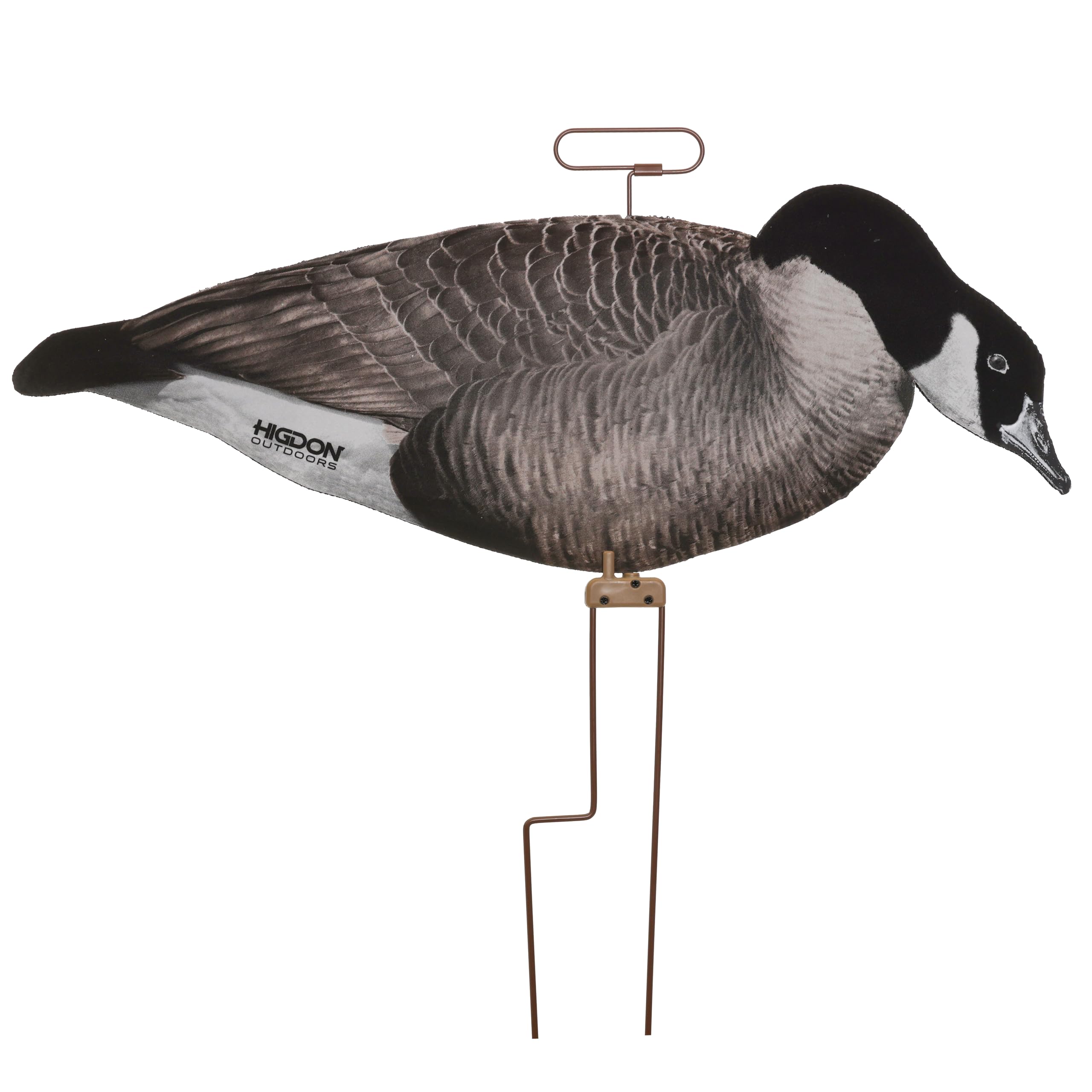 Higdon Outdoors Flats semi-feeder decoy blends with flock and provides natural silhouette