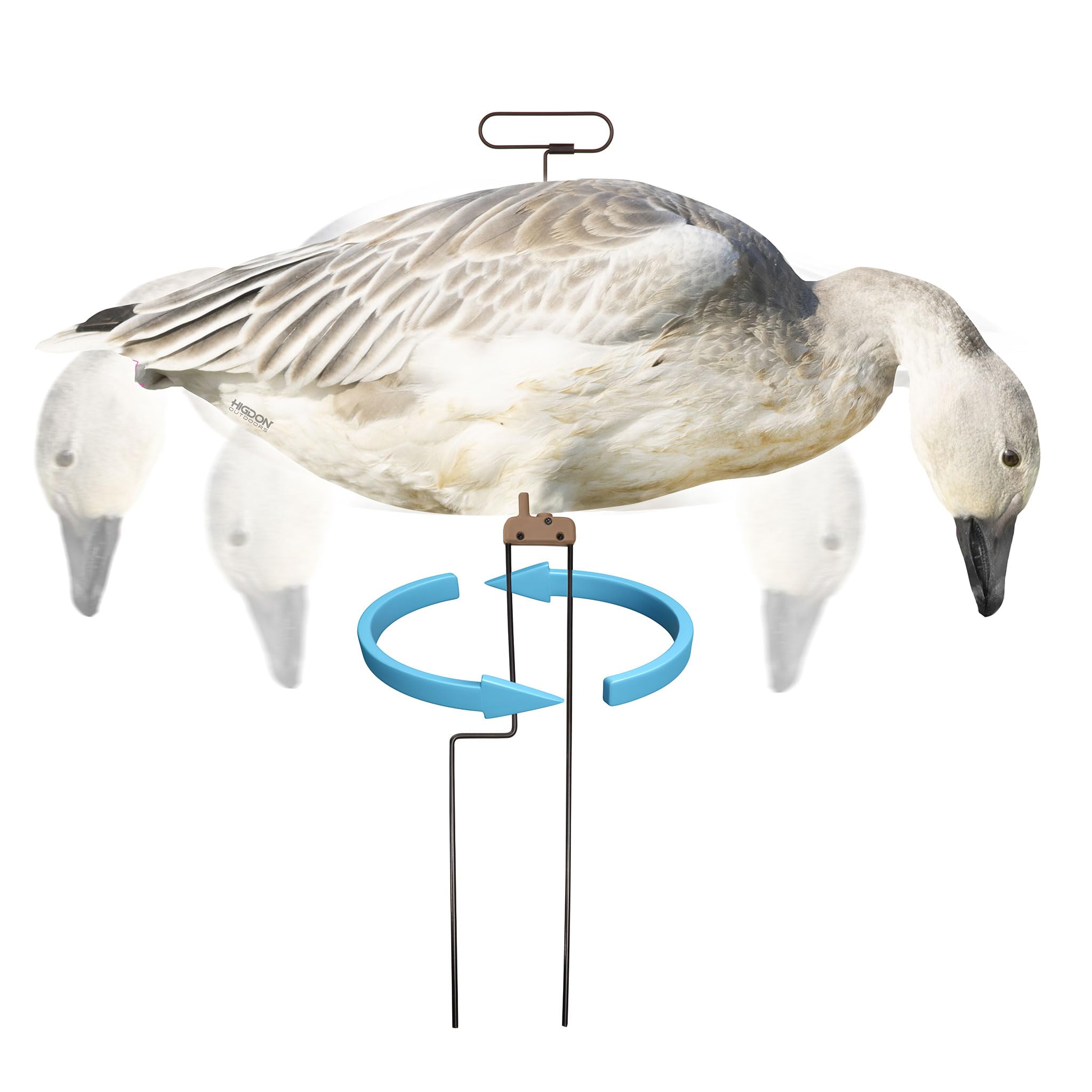 Higdon Outdoors Flats semi-feeder decoys offer versatile positioning for field setups