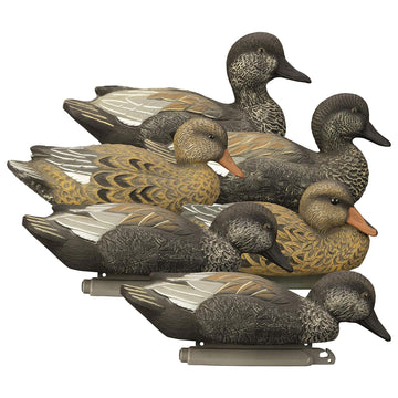Higdon Outdoors Gadwall Floater Drake Upright decoy adds lifelike posture for convincing waterfowl setups