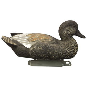 Higdon Outdoors Gadwall Floater Hen Resting presents calm resting posture
