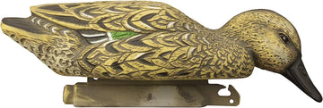 Higdon Outdoors green-wing teal foam-filled decoy designed for durability in rough water