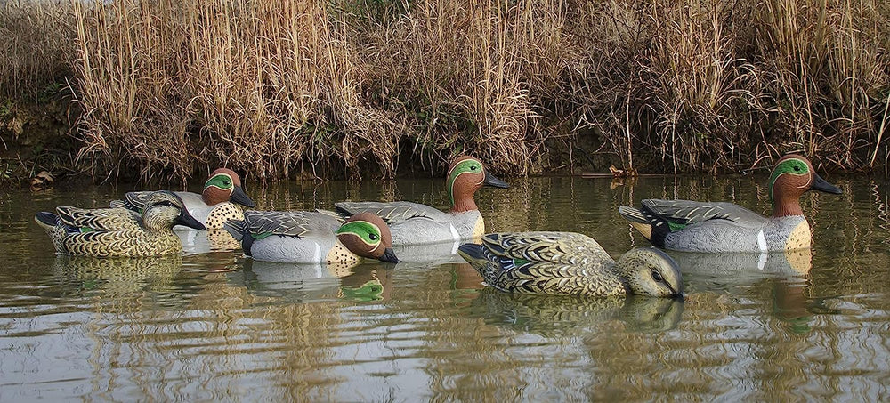 Higdon Outdoors green-wing teal UV-painted detail resists glare and fading