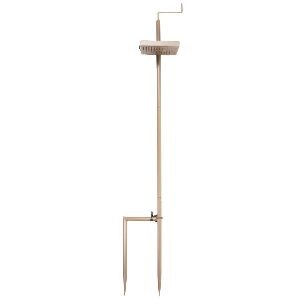 Higdon Outdoors clone water stand stake design delivers a stable field setup on water