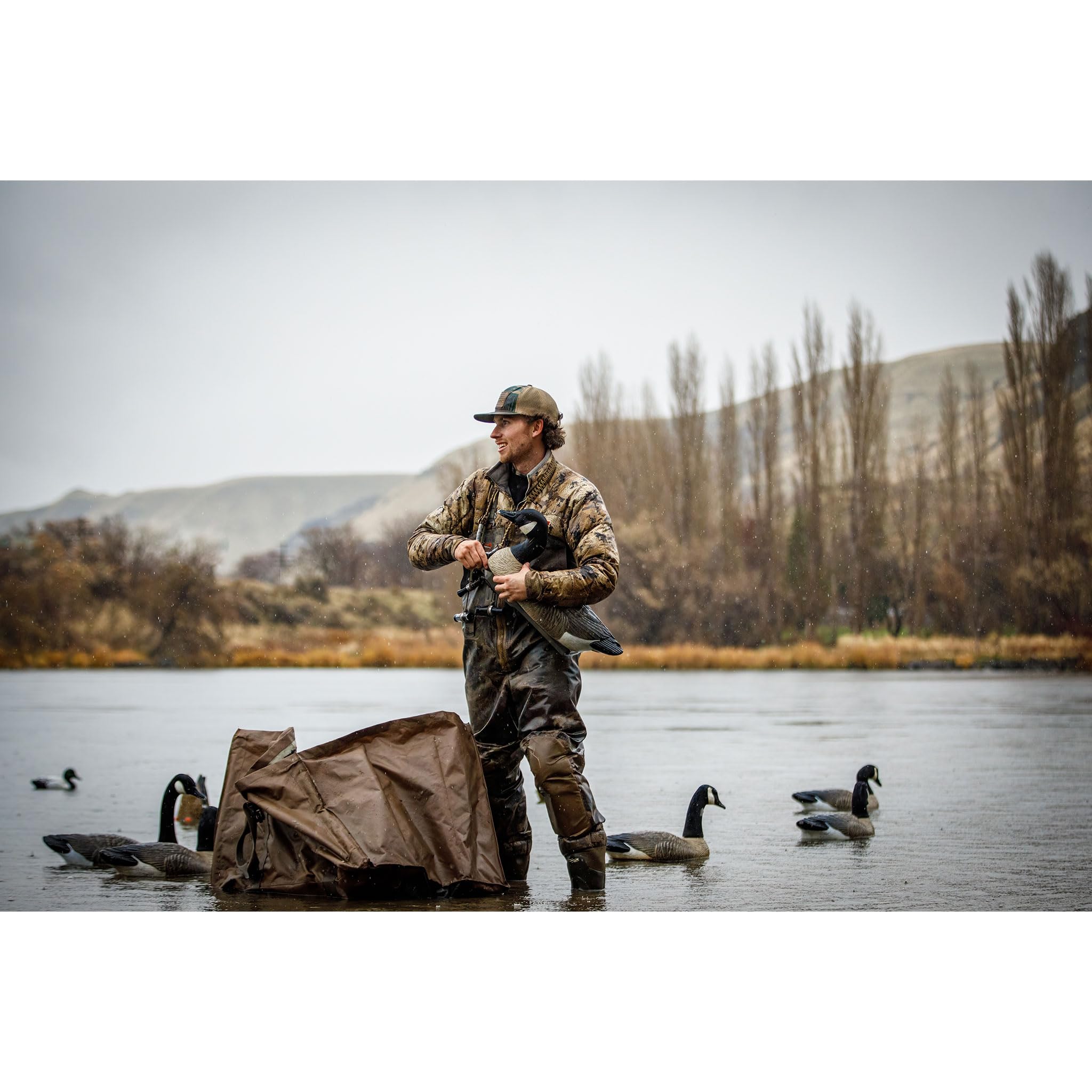 Higdon Outdoors J-Weight shows rugged rubber strap designed for all-weather use.