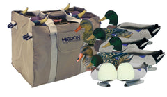 Higdon Outdoors Magnum Mallard Duck Floater Decoys with flocked heads for lifelike spreads that attract mallards