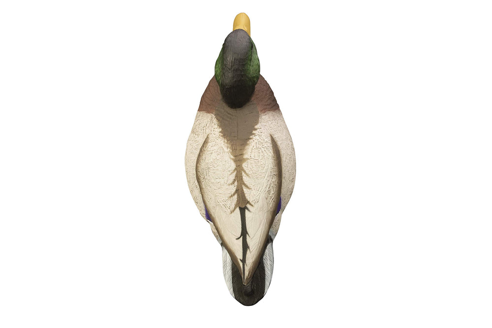 Higdon Outdoors Magnum Mallard floater close-up reveals realistic feather texture.