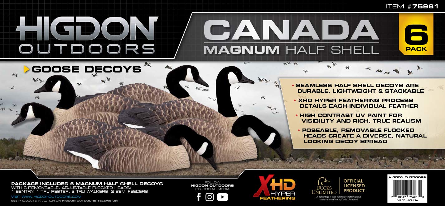Higdon Outdoors official Ducks Unlimited decoy status branding