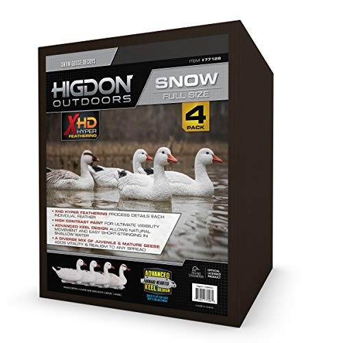 Higdon Outdoors one-piece forward-weighted design for quick field deployment
