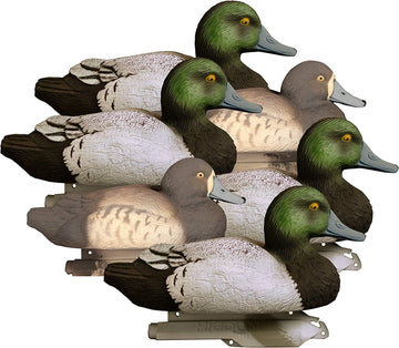 Higdon Outdoors Standard Bluebill Drake decoy upright pose for lifelike waterfowl spread