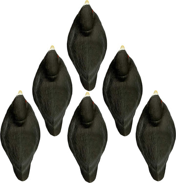 Higdon Outdoors Standard Coot Decoys foam-filled closeup highlights lightweight design for mobile hunts.