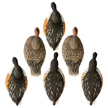 Higdon Outdoors Shoveler decoy shows bill-contrast for better visibility from above