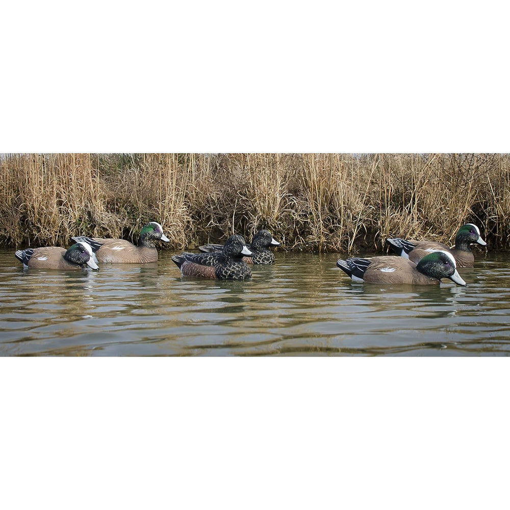 Higdon Outdoors Standard Widgeon resting hen decoy enhances spread realism at rest