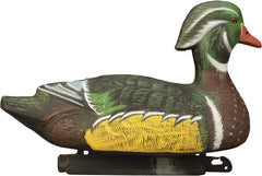 Higdon Wood Duck Floater Drake Upright 2 adds natural motion cues for a convincing spread.