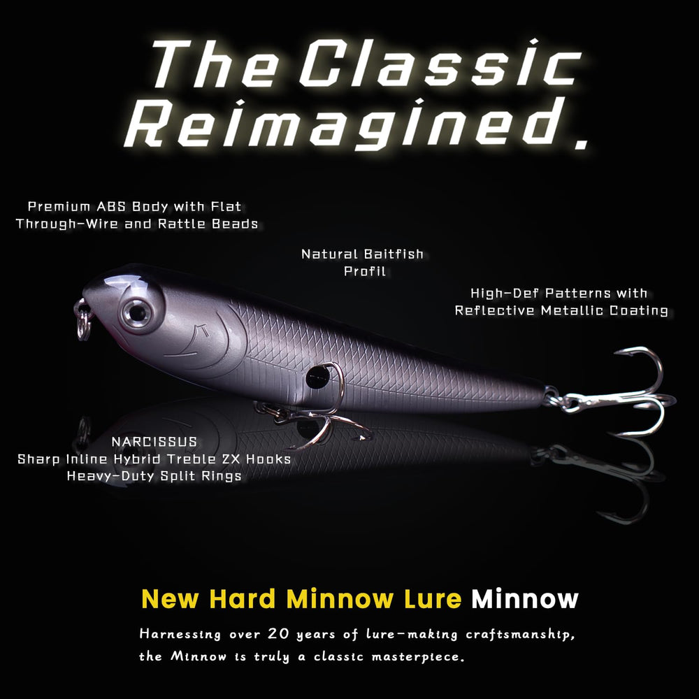 High-carbon hooks, 3D-eyed crankbaits and corrosion-resistant swivels