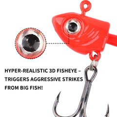 Durable high-carbon steel jig hooks for corrosion resistance