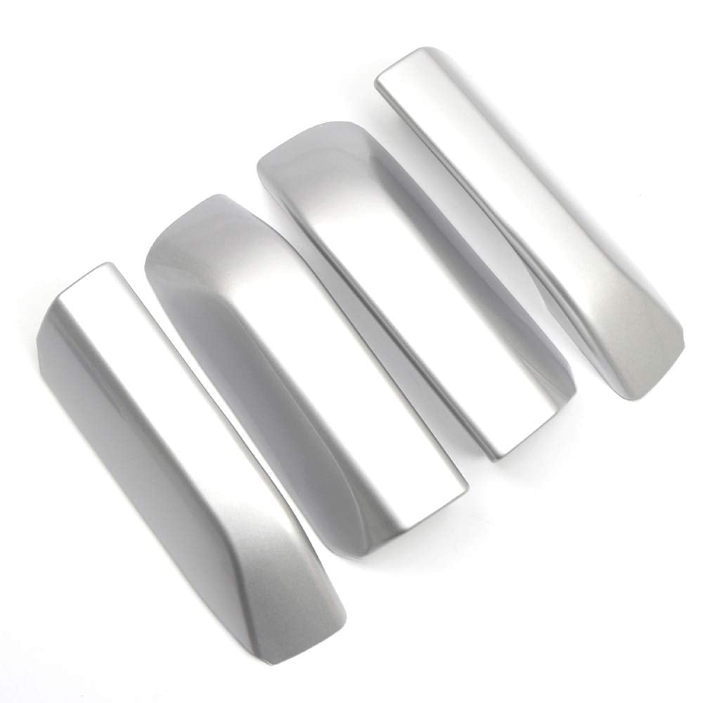 HIGH FLYING silver end cap for Toyota 4Runner roof rail end enhances finish and protection.